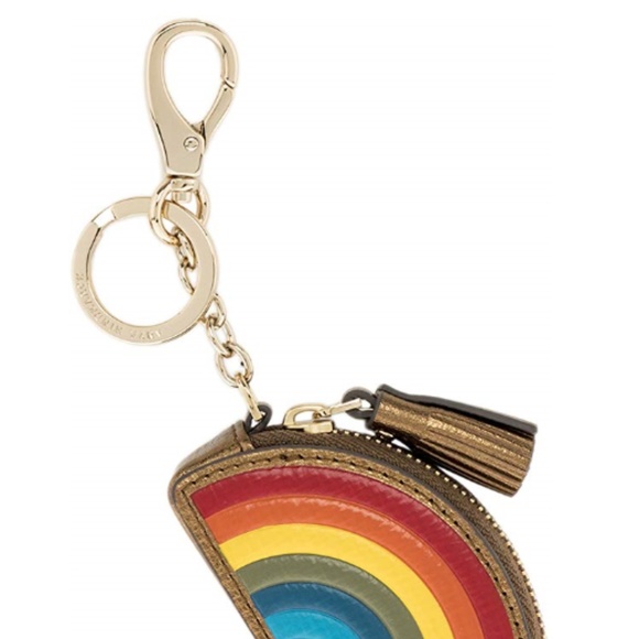 Anya Hindmarch Women's Embossed Rainbow Coin Purse - Picture 4 of 5